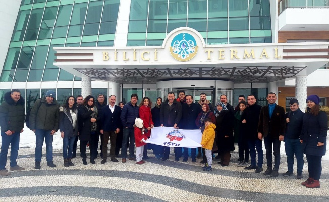 GAZETECİLERİN TERMAL KEYFİ