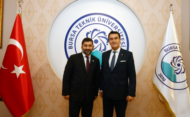 BAŞKAN DÜNDAR’DAN BTÜ REKTÖRÜ KARADEMİR’E ZİYARET
