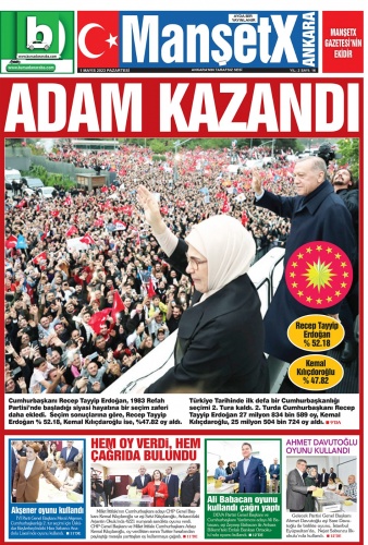 MansetX Gazetesi 'nin Bursa ve Ankara'nın 12. Yıl ve 334. #Mayıs #sayısı #çıktı.