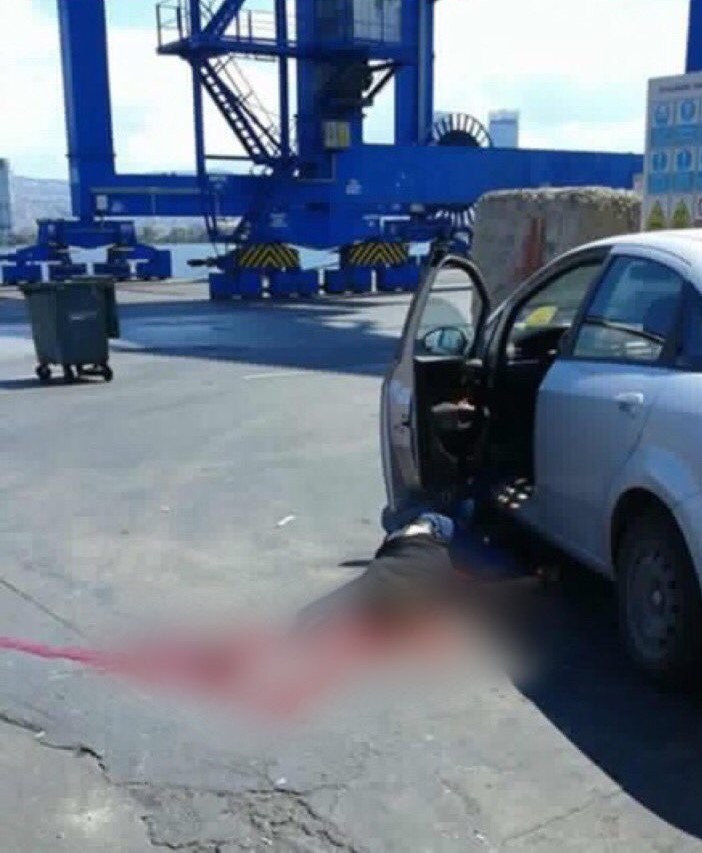 İzmir Limanında Korkunç Ölüm