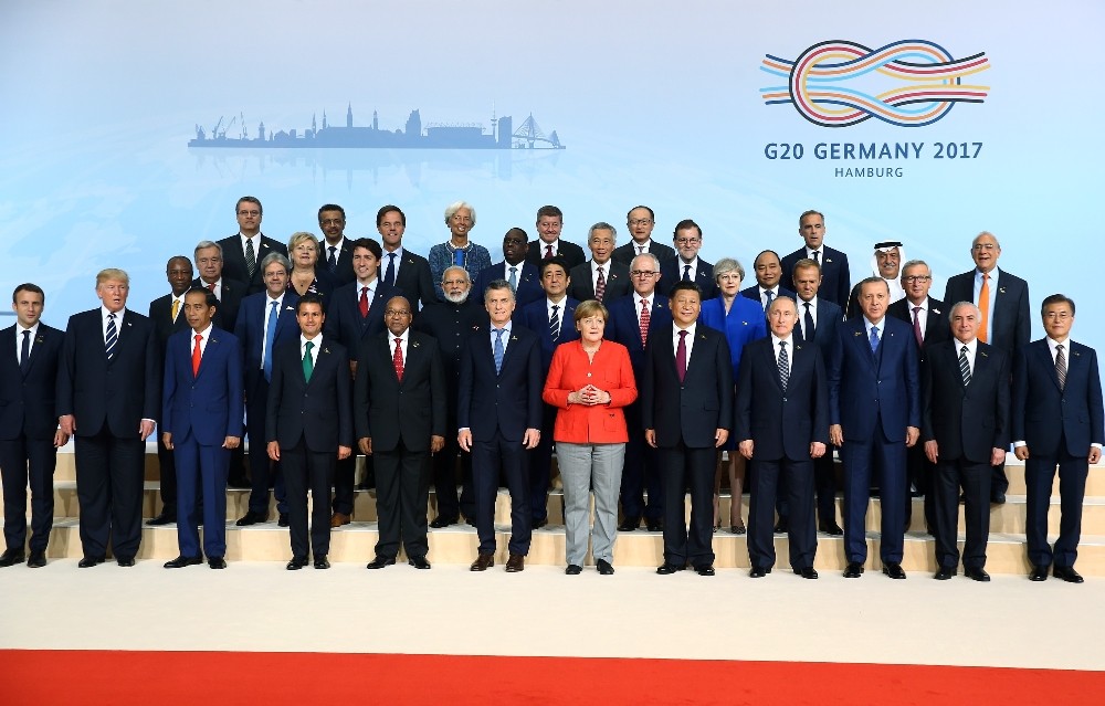 Cumhurbaşkanı Erdoğan, G-20 Aile Fotoğrafında