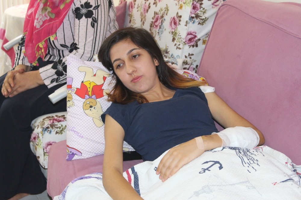 Sokak Köpeklerinin Saldırısına Uğrayan Genç Kız Yaralandı