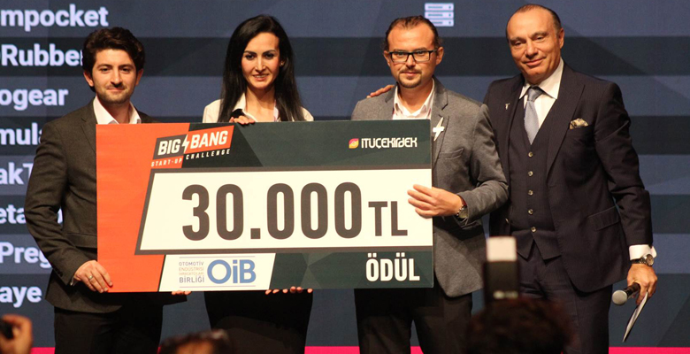 Uludağ Üniversitesi yükseklisans öğrencilerinin Big Bang Startup Challenge başarısı