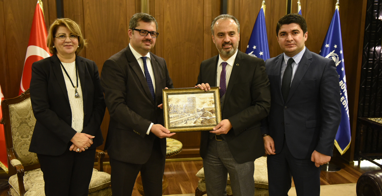 Azerbaycan ve Rusya ticaret için Bursa'da