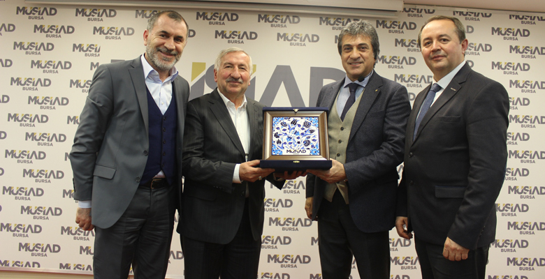 MÜSİAD Bursa Şubesi, 'Tekstilin Türkiye'deki Konumu ve Geleceği'ni masaya yatırdı