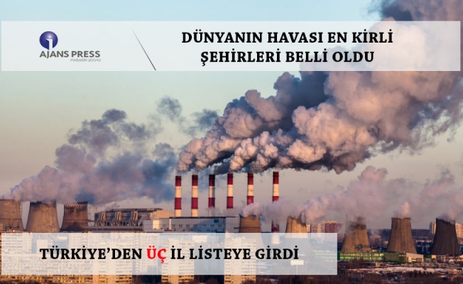 DÜNYANIN HAVASI EN KİRLİ ŞEHİRLERİ BELLİ OLDU ! 3 İLİMİZ LİSTEDE!