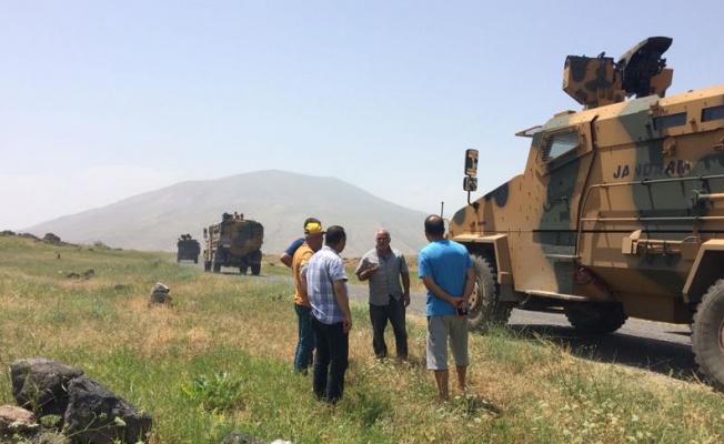 IĞDIR'DA İL ÖZEL İDARESİ EKİBİNE TERÖR SALDIRISI