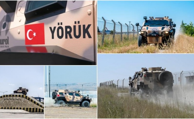 Türk zırhlısı Yörük'ten güç gösterisi