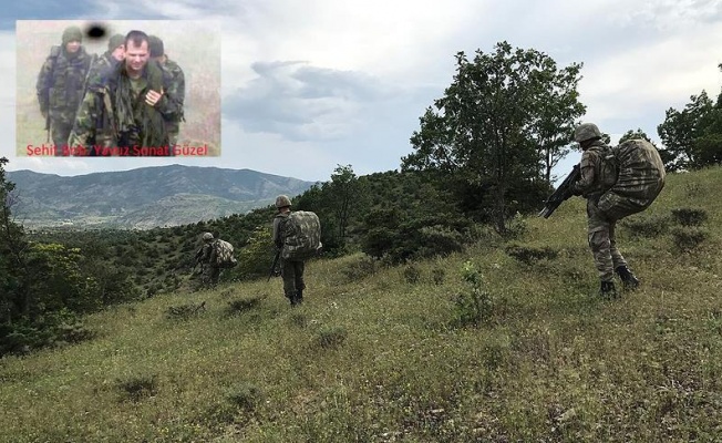 BİNBAŞI YAVUZ SONAT GÜZEL'İ ŞEHİT EDEN TERÖRİST ETKİSİZ HALE GETİRİLDİ