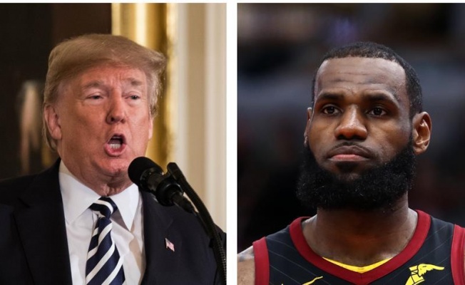 Trump'tan LeBron James'e 'aptal' göndermesi