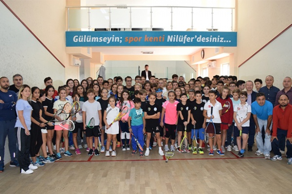 Nilüfer Squash Türkiye Şampiyonası’na ev sahipliği yapıyor