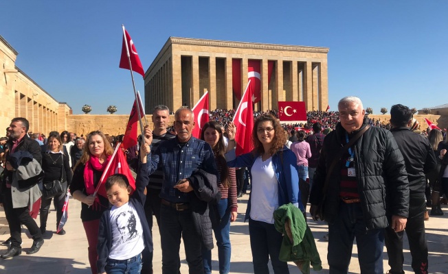 Cumhuriyet Bayramı’nda 3 Aileye Ankara Seyahati