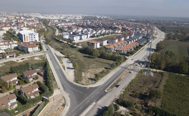 İnegöl Çevre Yolunda Son Düğüm de Çözüldü