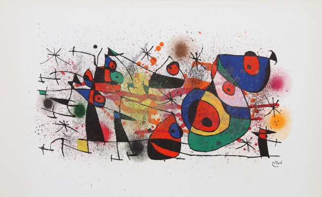Joan Miró sergi turu küratör Jean-Christophe Hubert’in katılımıyla UNIQ Expo’da gerçekleştirildi