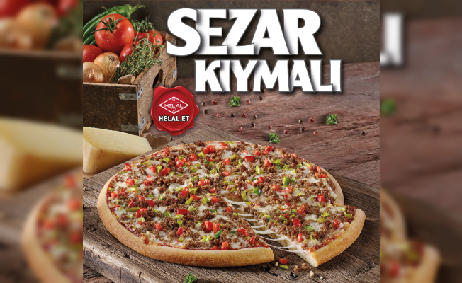 Little Caesars’tan Pizzaya Türk Dokunuşu: Sezar Kıymalı