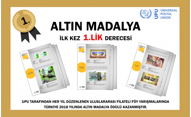 PTT, 15. Uluslararası Föy Yarışması’nda Altın Madalya’nın Sahibi Oldu