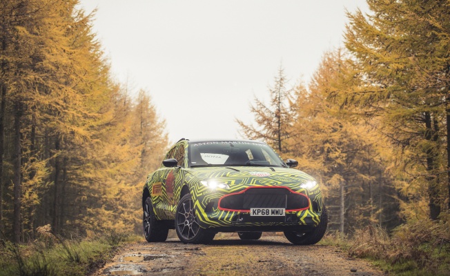 ASTON MARTIN’İN İLK ‘SUV’U ‘DBX’ SAHNEYE ÇIKMAYA HAZIRLANIYOR...