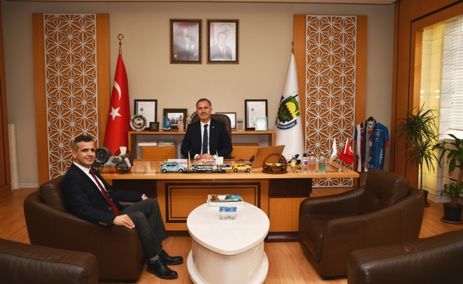 Dekan Pirinççi’den Başkan Taban’a Ziyaret