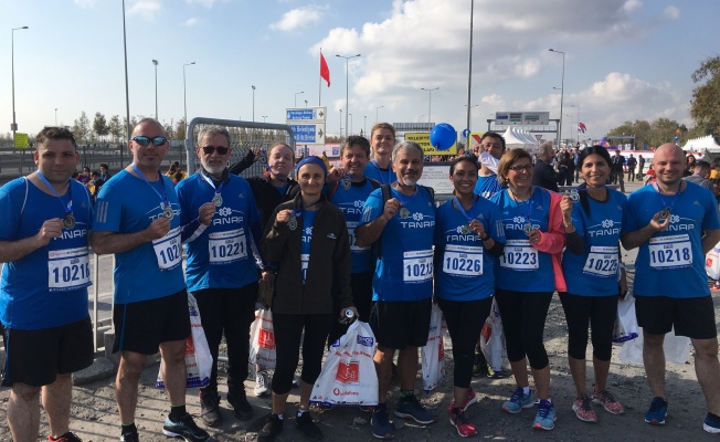 Tanap, İstanbul Maratonu'nda Omurilik Felçlileriyle Koştu