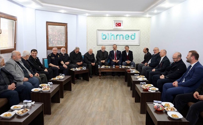 Vali Canbolat BİHMED'i Ziyaret Etti