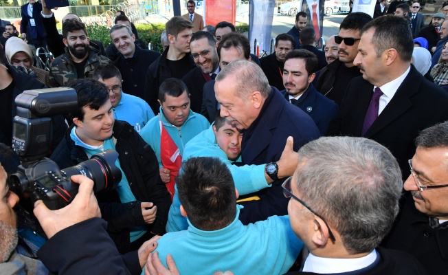 CUMHURBAŞKANI ERDOĞAN TARAFINDAN HİZMETE AÇILDI