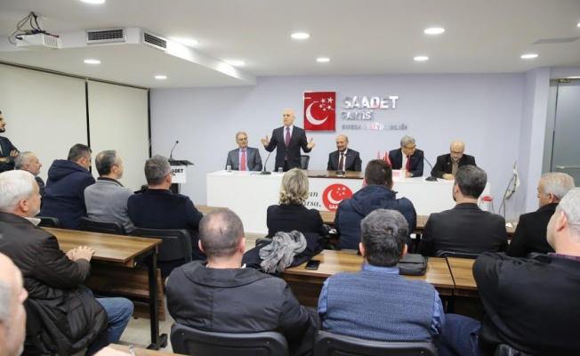 BOZBEY'DEN İYİ PARTİ VE SAADET PARTİ BURSA İL TEŞKİLATLARINA ZİYARET