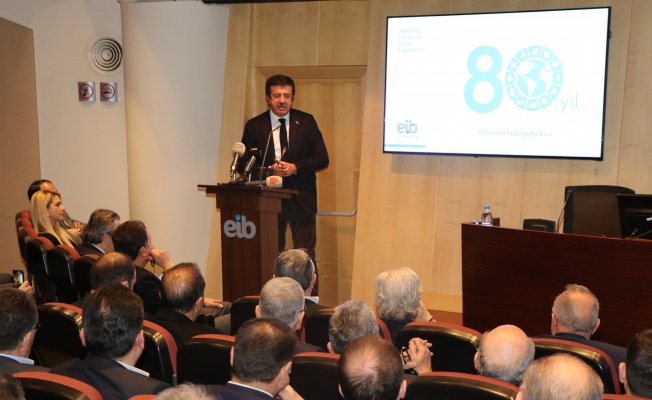 ORTAK YÖNETİM KURULU TOPLANTISINDA NİHAT ZEYBEKCİ’Yİ AĞIRLADI