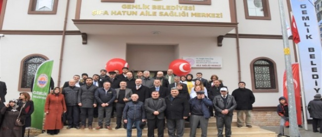 ŞİFA HATUN AİLE SAĞLIĞI MERKEZİ DUALARLA AÇILDI