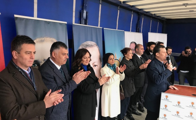 AK PARTİ ÇAYYOLU BÖLGE TEMSİLCİLİĞİ AÇILDI