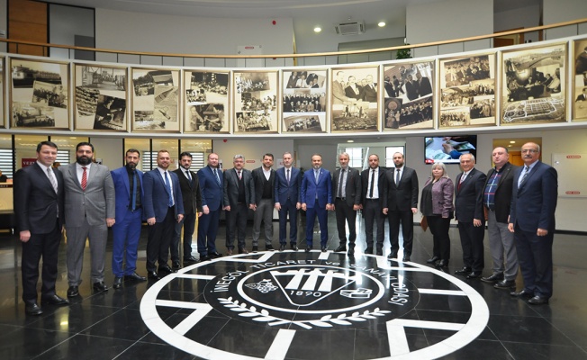 BAŞKAN AKTAŞ’TAN İTSO YÖNETİMİNE ZİYARET