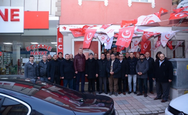 BAŞKAN ÖZKAN’DAN BBP VE MHP’YE ZİYARET