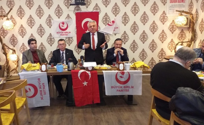 BBP YILDIRIM BELEDİYE BASKAN ADAYI AYHAN ÖZBEK HALKIMIZLA İTTİFAK YAPIYORUZ