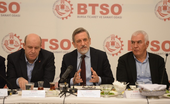 BTSO, BAKANLIKLARA BAĞLI İL MÜDÜRLÜKLERİNİN TEMSİLCİLERİ İLE ‘İSTİŞARE TOPLANTISI’NDA BULUŞTU
