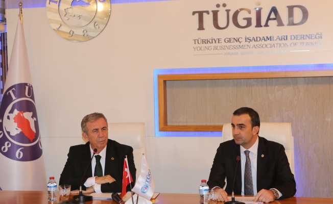 MANSUR YAVAŞ TÜGİAD ANKARA’NIN KONUĞU OLDU
