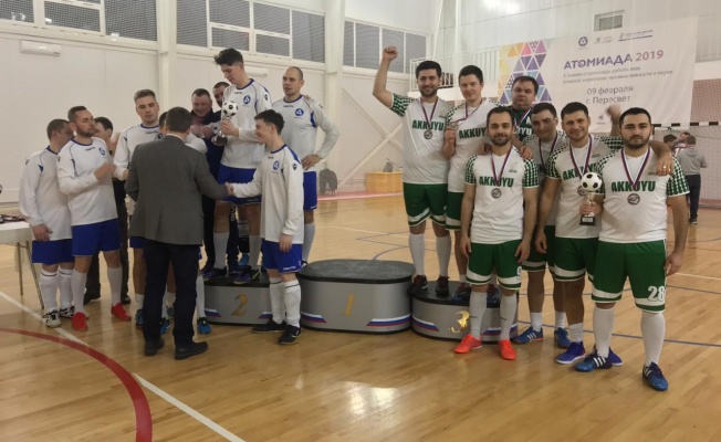 AKKUYU NÜKLEER FUTBOL TAKIMI, ATOMİADA - 2019’DAN BRONZ MADALYA İLE DÖNDÜ