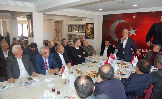 BOZBEY VE AYDIN NİĞDELİLERLE BULUŞTU