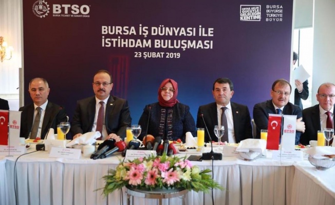 BTSO İŞ DÜNYASININ VE BAKANLARIN BULUŞMA ADRESİ OLDU