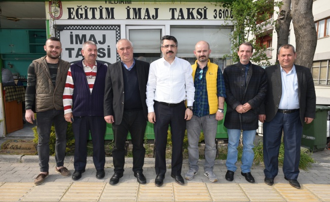 CUMHUR İTTİFAKI YILDIRIM BELEDİYE BAŞKAN ADAYI YILMAZ TAKSİ ŞÖFÖRÜ OLDU, PROJELERİNİ ANLATTI