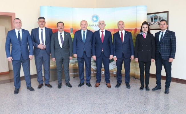 Marmarabirlik’i  ziyaret ettiler