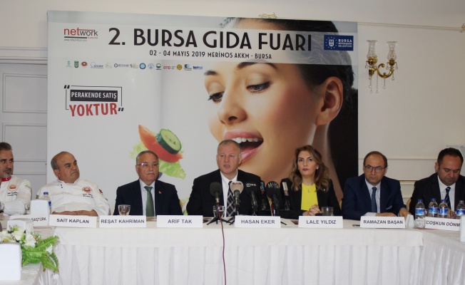 2. BURSA GIDA FUARI 2 MAYIS’TA BAŞLIYOR