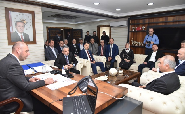 AK PARTİ HEYETİ CUMHUR İTTİFAKININ  BELEDİYE BAŞKANLARINI ZİYARET ETTİ