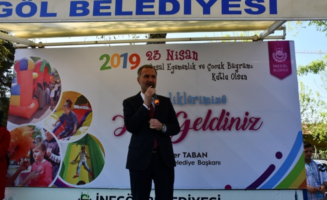 İNEGÖL BELEDİYESİ’NDEN 23 NİSAN PANAYIRI