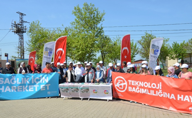 KARACABEY’DE TEKNOLOJİ BAĞIMLILIĞINA KARŞI FARKINDALIK TURU