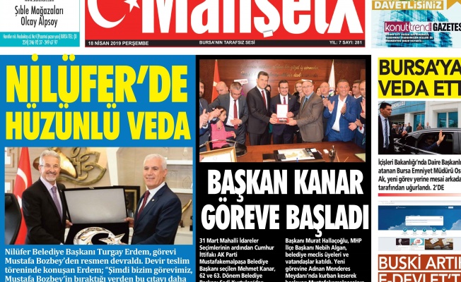 MANŞETX GAZETESİ 281. SAYISI ÇIKTI