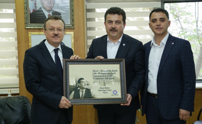EĞİTİM BİR SEN’DEN REKTÖR KILAVUZ’A ZİYARET