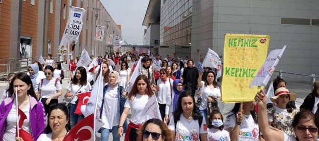 LÖSEV'DEN SAĞLIKLI YAŞAM YÜRÜYÜŞÜ
