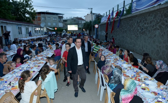 ORTA MAHALLE’DE İFTAR SEVİNCİ