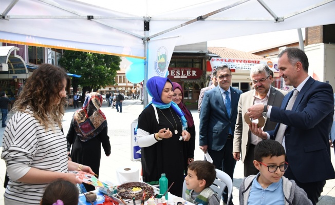 ‘RAMAZAN ETKİNLİK ÇADIRI’ ÇARŞIYA RENK KATTI