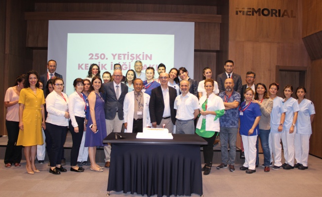 MEMORIAL ANKARA HASTANESİ’NDE 250’NCİ KEMİK İLİĞİ NAKLİ BAŞARISI