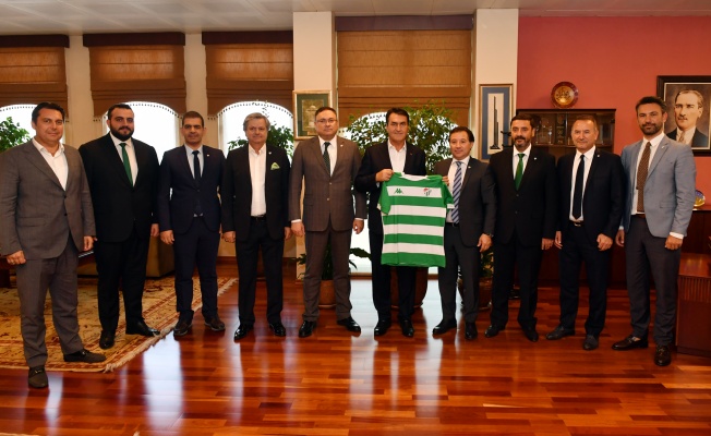 Bursaspor Yönetimi’nden Dündar’a Ziyaret